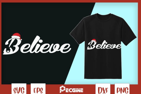Believe Christmas SVG