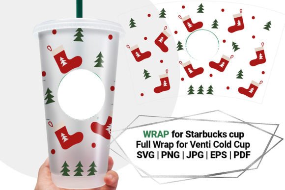 Christmas 24oz Tumbler Wrap