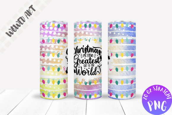 Christmas Quote Oz Skinny Tumbler Wrap