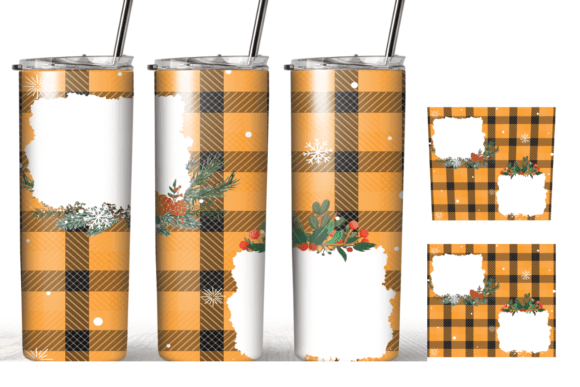 Christmas Tumbler Sublimation Wrap