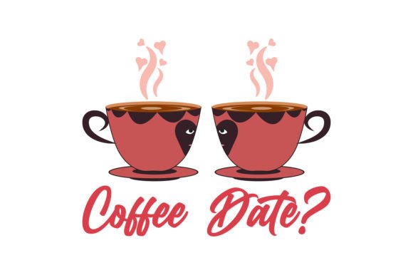 Coffee Date Two Cup of Coffee Craft