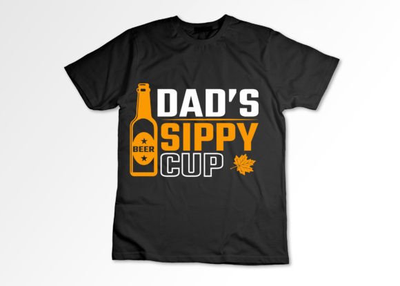 Dad’s Sippy Cup T-Shirt Design