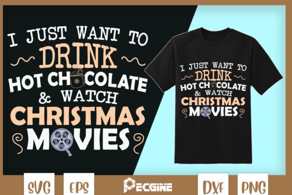 I Just Want to Drink Hot Chocolate SVG