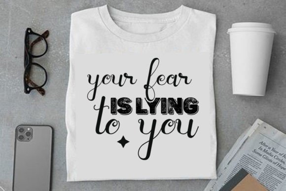 Mental Health SVG Design, Your Fear Is