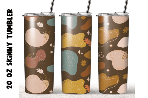 Organic Boho 20oz Skinny Tumbler Wrap