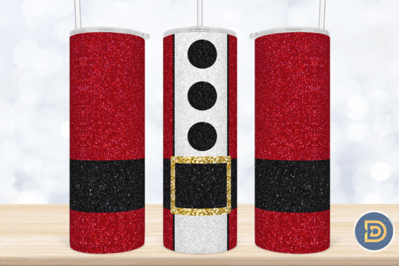 Santa Claus Tumbler Sublimation Designs