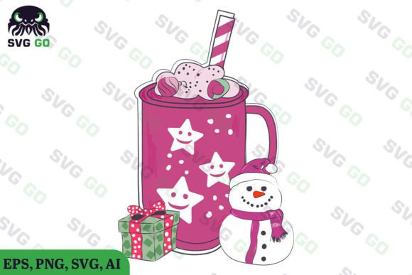 Snowman Coffee Cup Christmas